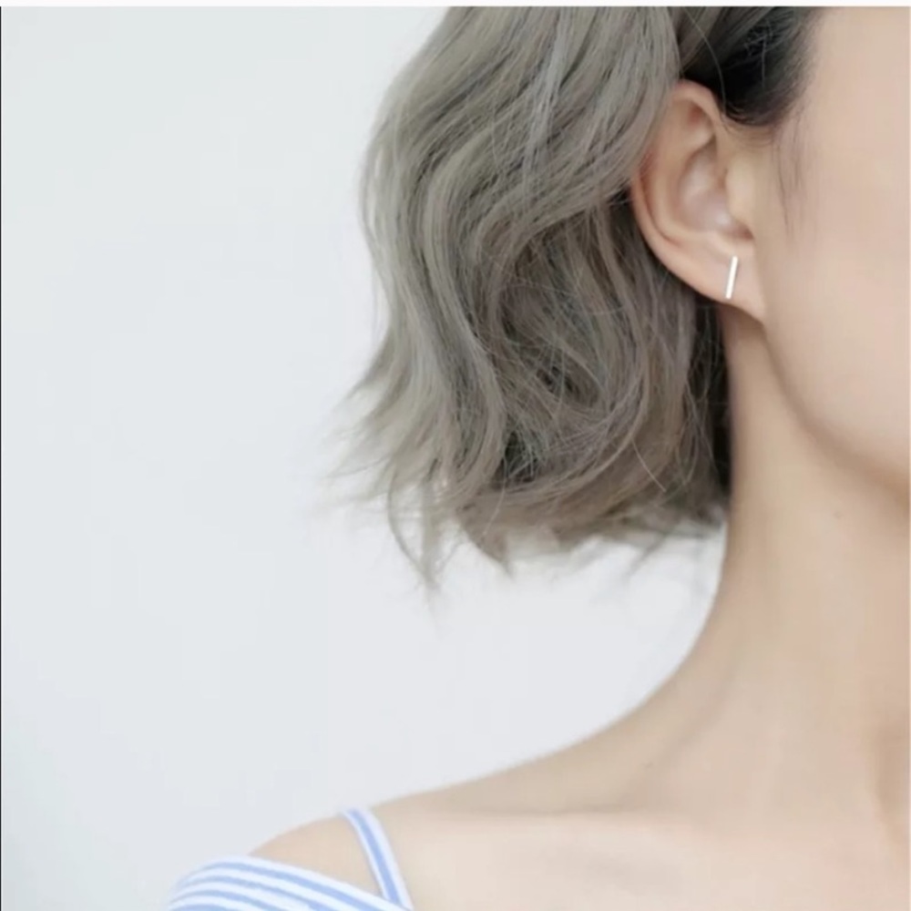 🌻 3 for $20 🌻 Minimalist Bar Earrings in SILVER